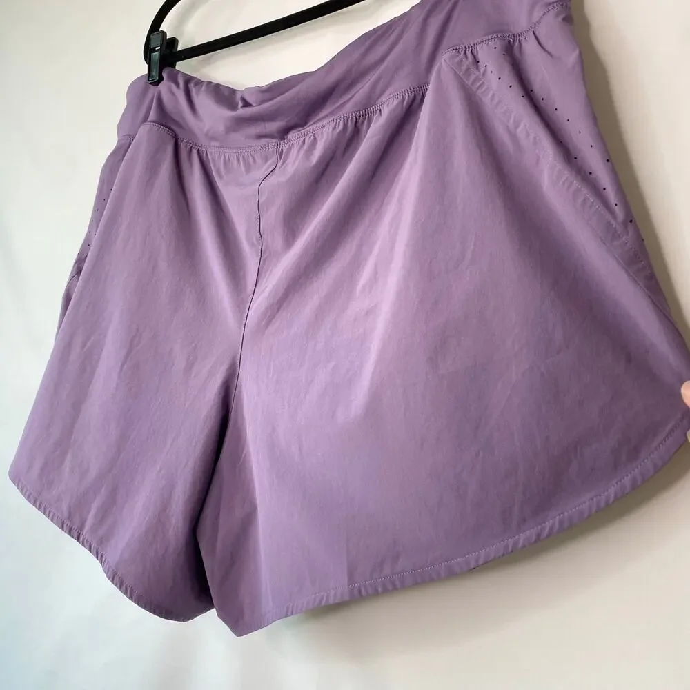 Nike Purple Running Dri-Fit Dolphin Shorts Size 2X